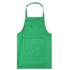 Pure Color Halter Sleeveless Pocket Housework Kitchen Cooking BBQ Work Apron