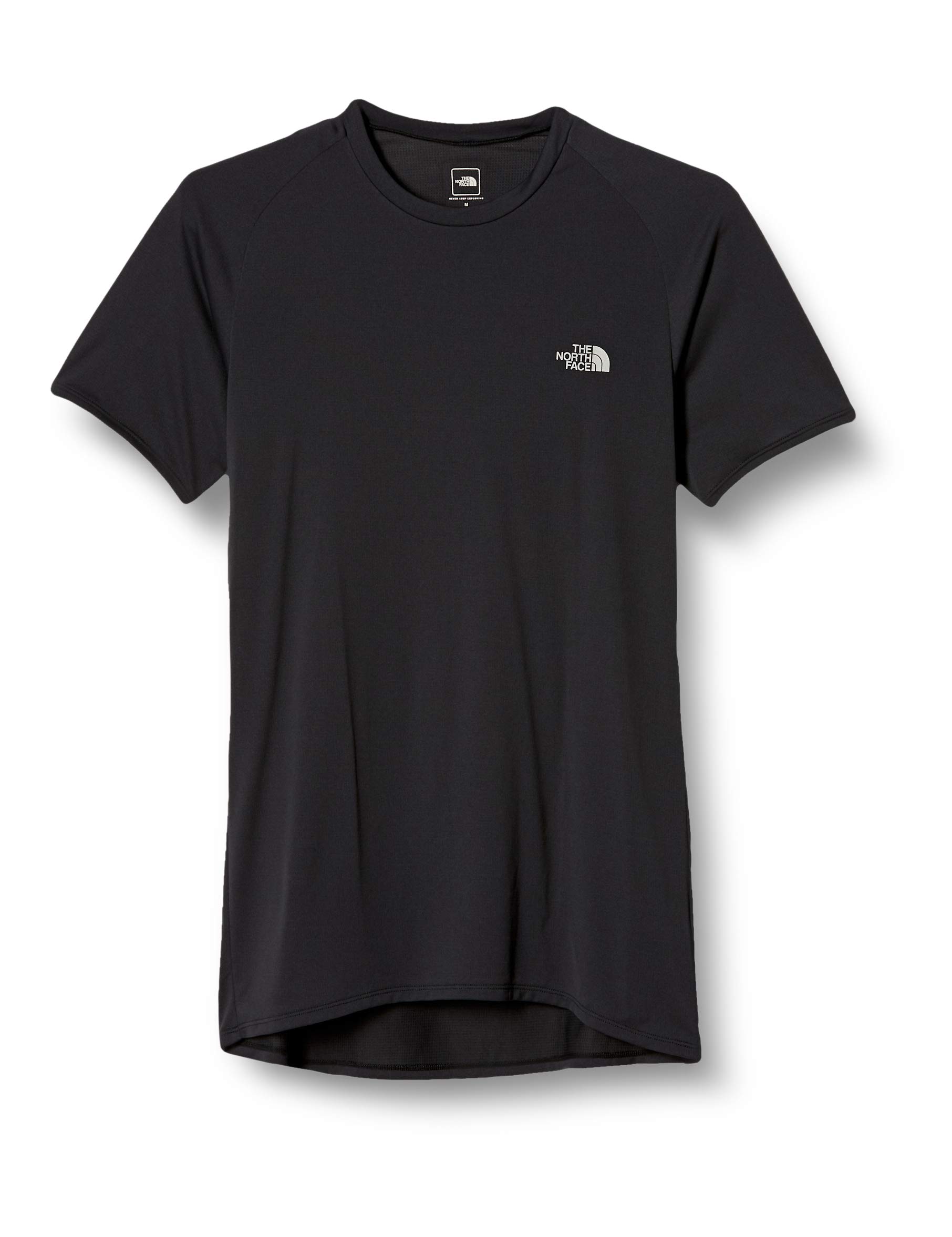 

The North Face Short Sleeve Dry Crew Size S Men s Jacket, Moisture-Wicking, Quick-Drying, Lightweight, Black, чёрный