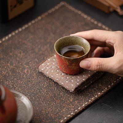 Vintage Horse Hoof Cup Chinese Ceramic Tea Cup Personal Kungfu Tea Set Handmade Porcelain Drinking Cup