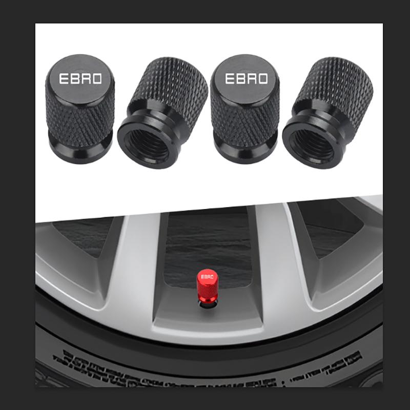 4Pcs Car Wheel Tire Valve Caps Tyre Stem Cover Airdust Waterproof Car Accessories for Chery EBRO S400 S700 S800 Phev