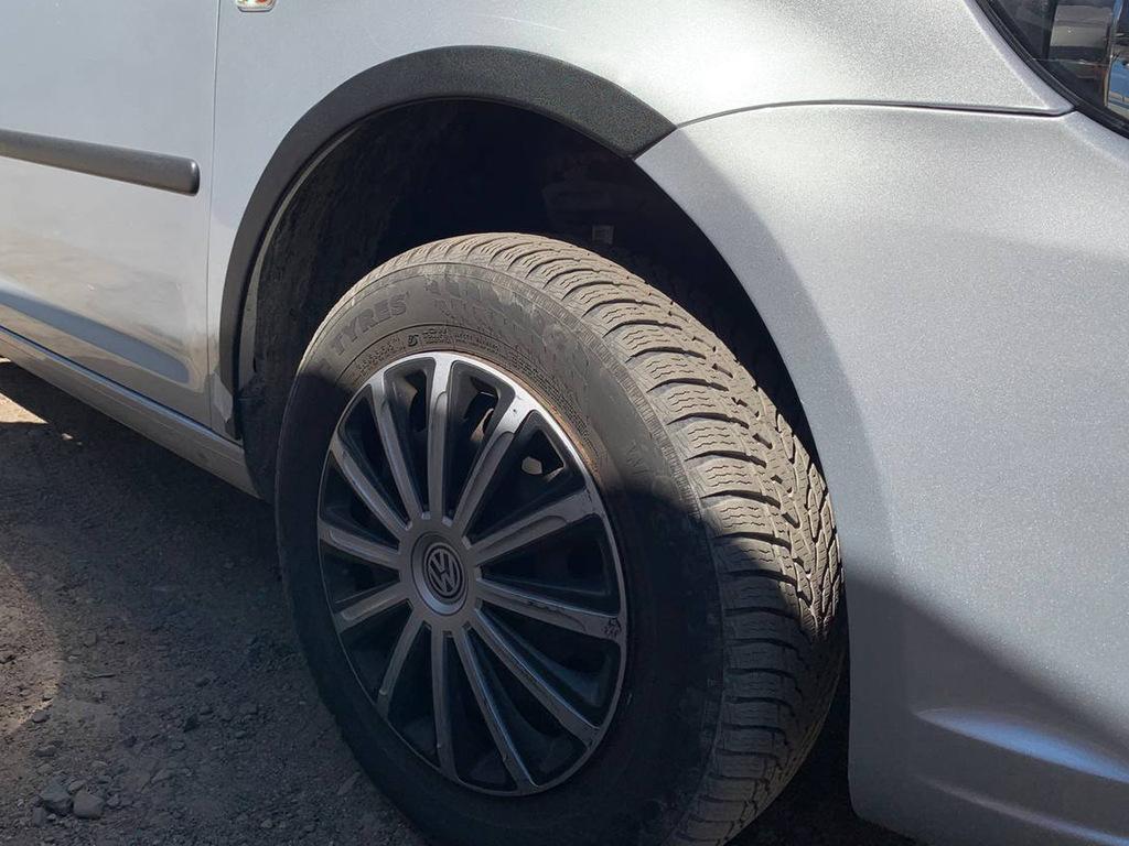 Arch Linings (black Mat) Long Base (plastic) for Volkswagen Caddy 2010-2015