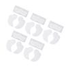 Wrinkles Removal Patches Hydrogel 5pcs Round Corner Eye Patches 5pcs Nose Wrinkle Stickers