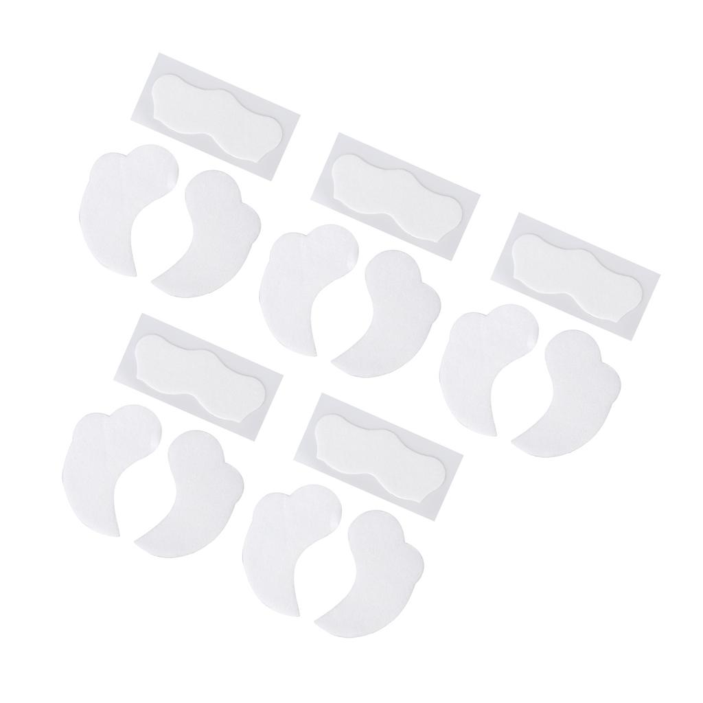 Wrinkles Removal Patches Hydrogel 5pcs Round Corner Eye Patches 5pcs Nose Wrinkle Stickers