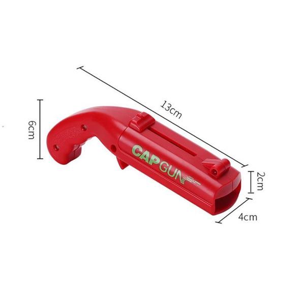 New Flash Cap Gun Creative Flight Cap Launcher Bottle Beer Bottle Opener