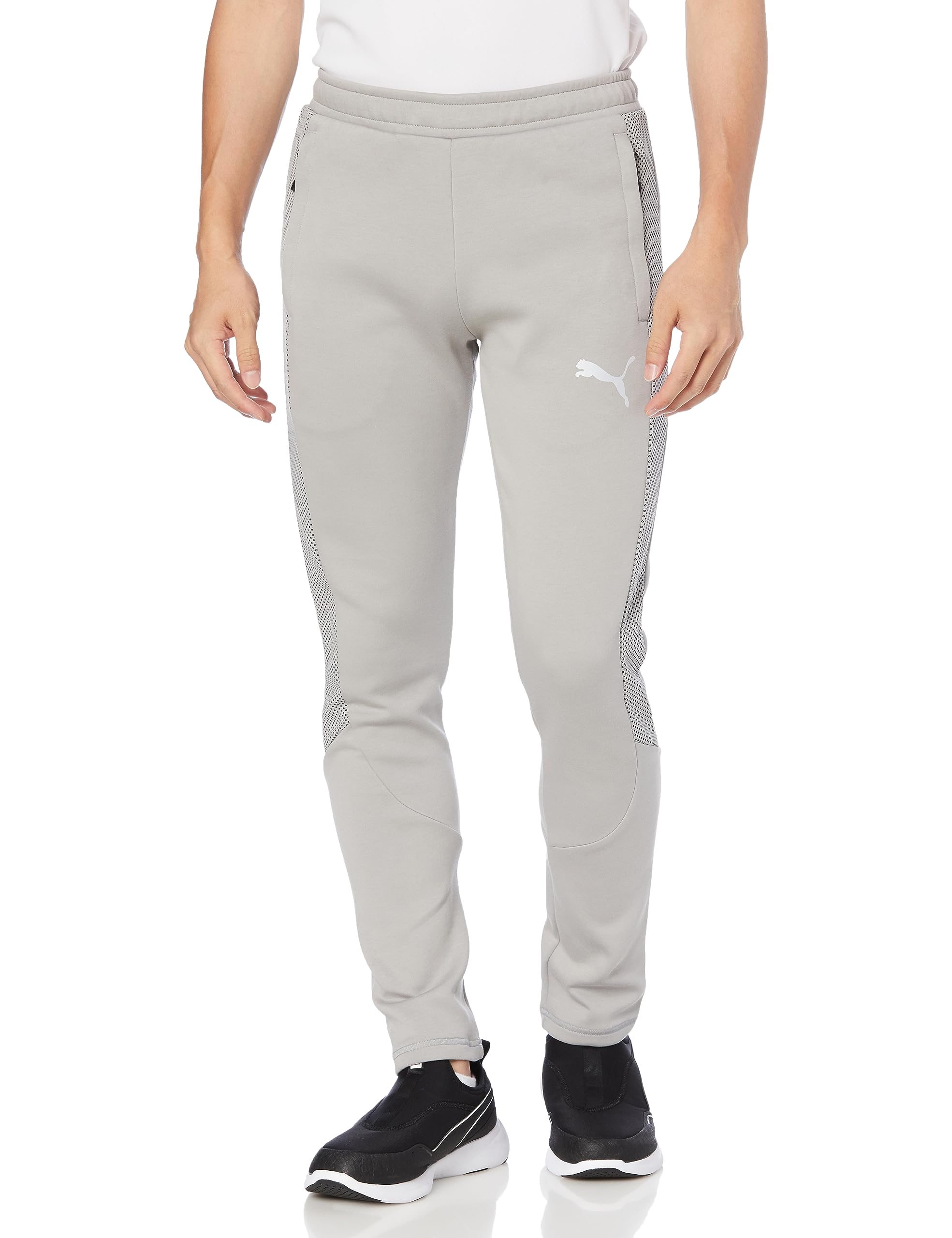 

Moisture Absorbent Quick Drying Sweatshirt EVOSTRIPE Pants 678353 23 Color Concrete Gray XL [PUMA] Men s Fall/Winter (14)