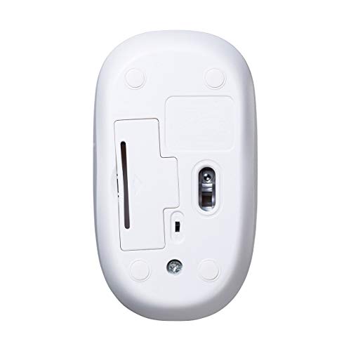 Sanwa Supply Wireless Keyboard USB Connection Compact Japanese 109 Keys Membrane White SKB-WL34SETW