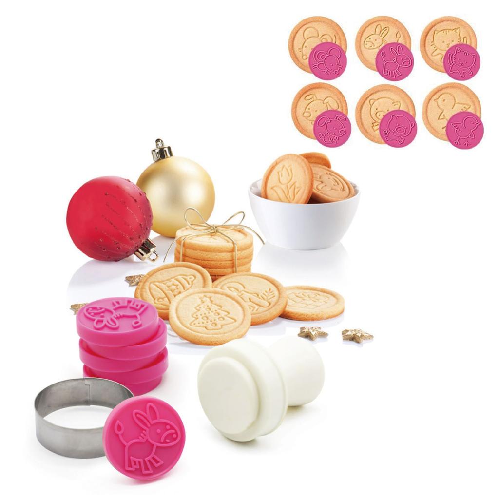 Stainless Steel Biscuit Mold, Cookie Seal, Three-Dimensional Christmas Resurrection, Biscuit Mold, Baking Tool