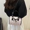 Korean Bow Pillow Bag Small Women's Handbags Fashion Bow Crossbody Bag  Girls