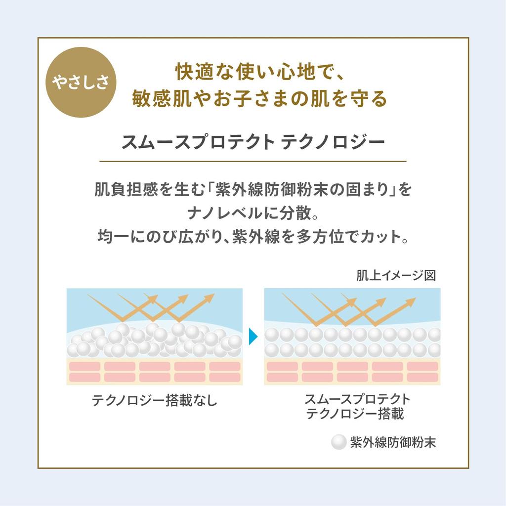 ANESSA Minerální UV jemný gel 90g Sensitive pro make-up Voděodolný SPF35+PA+++ Neparfemovaný, Pokožka, Miminka, Bez přísad, Neparfemovaný, Opalovací krém, Obličej/Tělo,