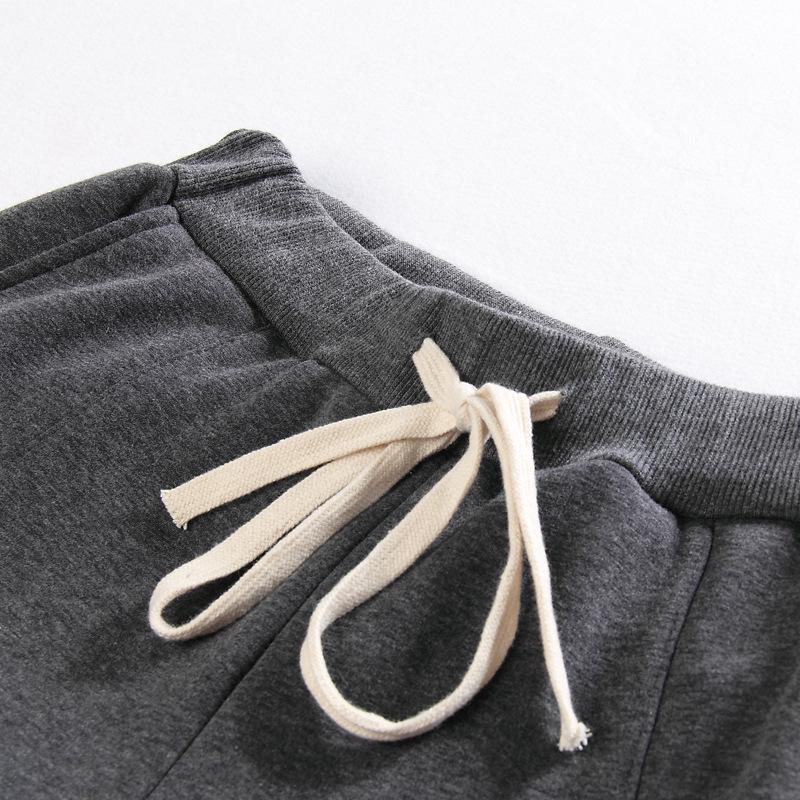 Women's Fleece-Lined Loose Fit Harem Sweatpants - Plus Size Casual Autumn Sports Pants