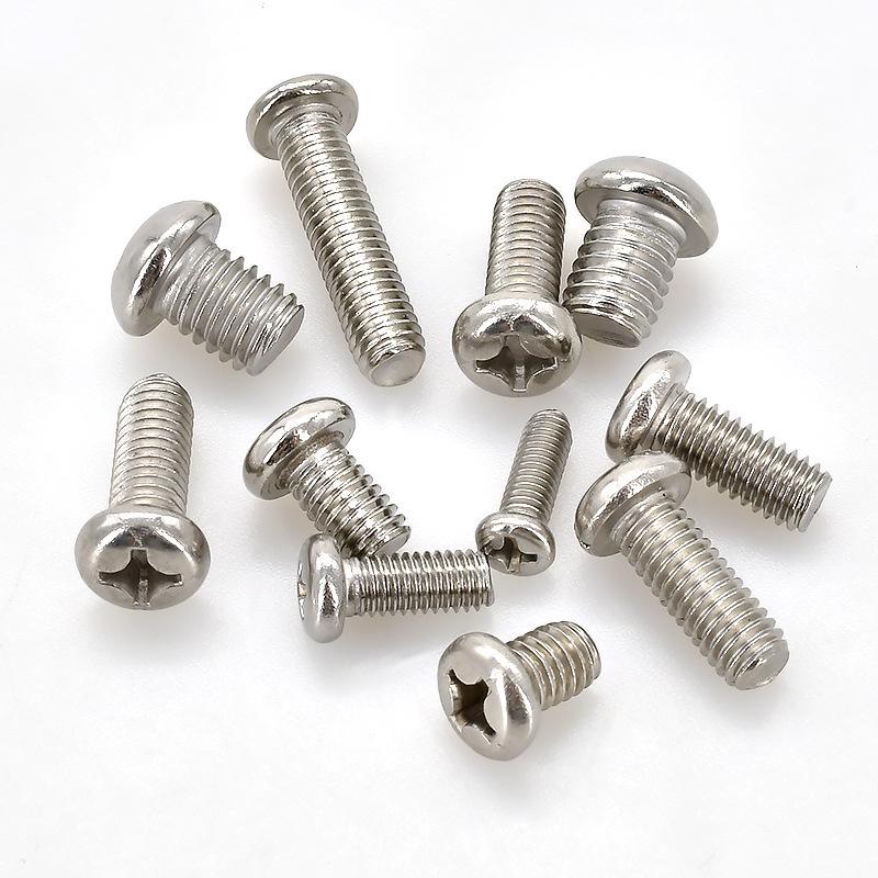Yigu Yigu Stainless Steel Phillips Round Head Machine Screws M2-M8