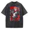 Jujutsu Kaisen Prané Tričko Bavlna Vysoká Kvalita Pánské Psychedelické Dámské Grunge Grafika Grafické Tričko Y2k Kawaii Barevné Trendy