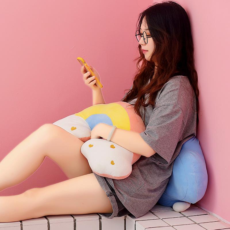 Star Series Sun Moon Cloud Rainbow Plush Throw Pillow & Cushion for Kids' Rooms