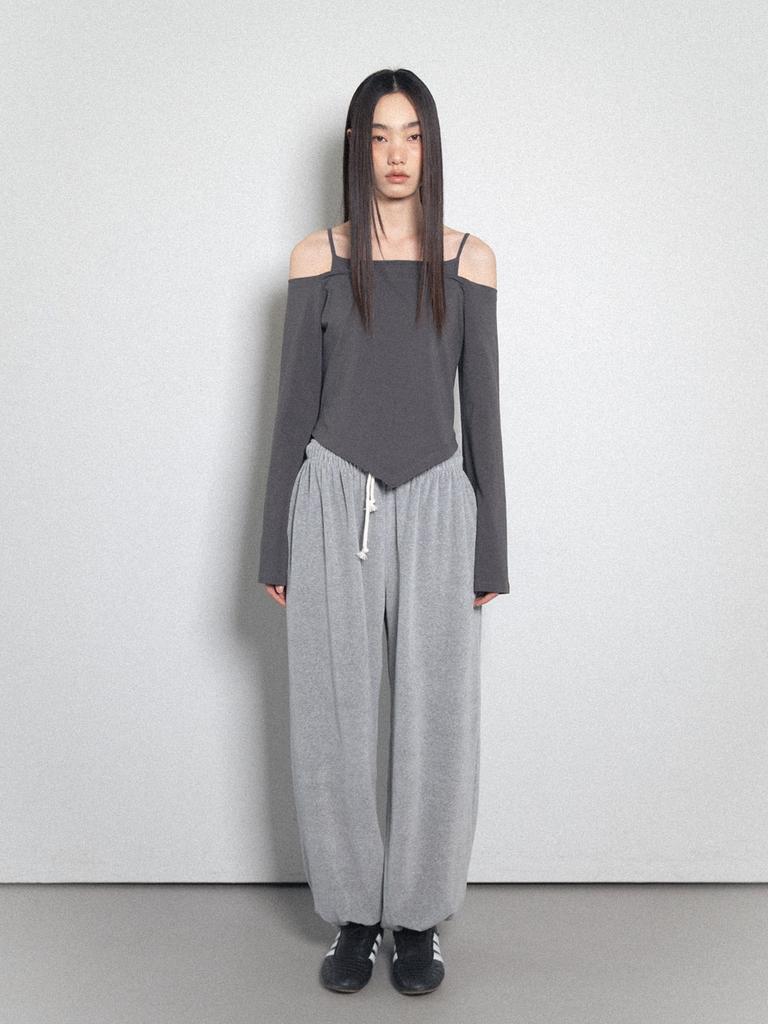VISUS Velvet Jogger Sweatpants_Mealange