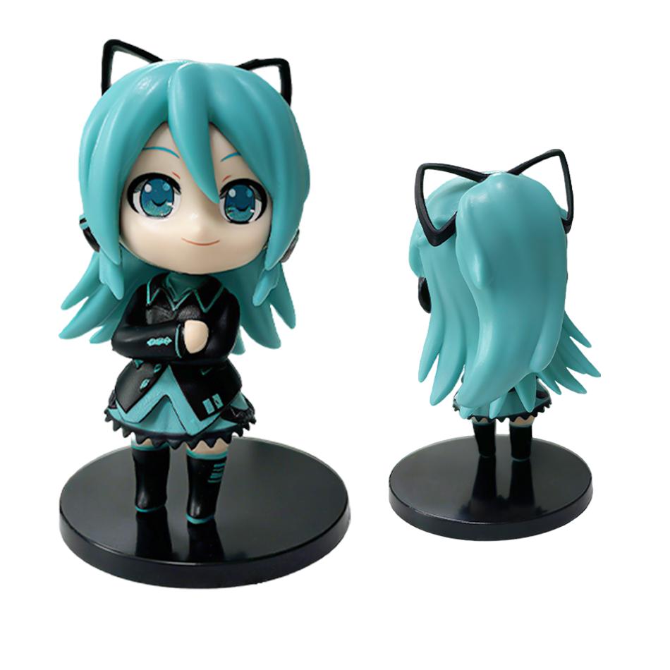 6 PCS Hatsune Miku Q Edition Series Handmade Blind Box Children's Toys Birthday Halloween Christmas Gift Desktop Decoration