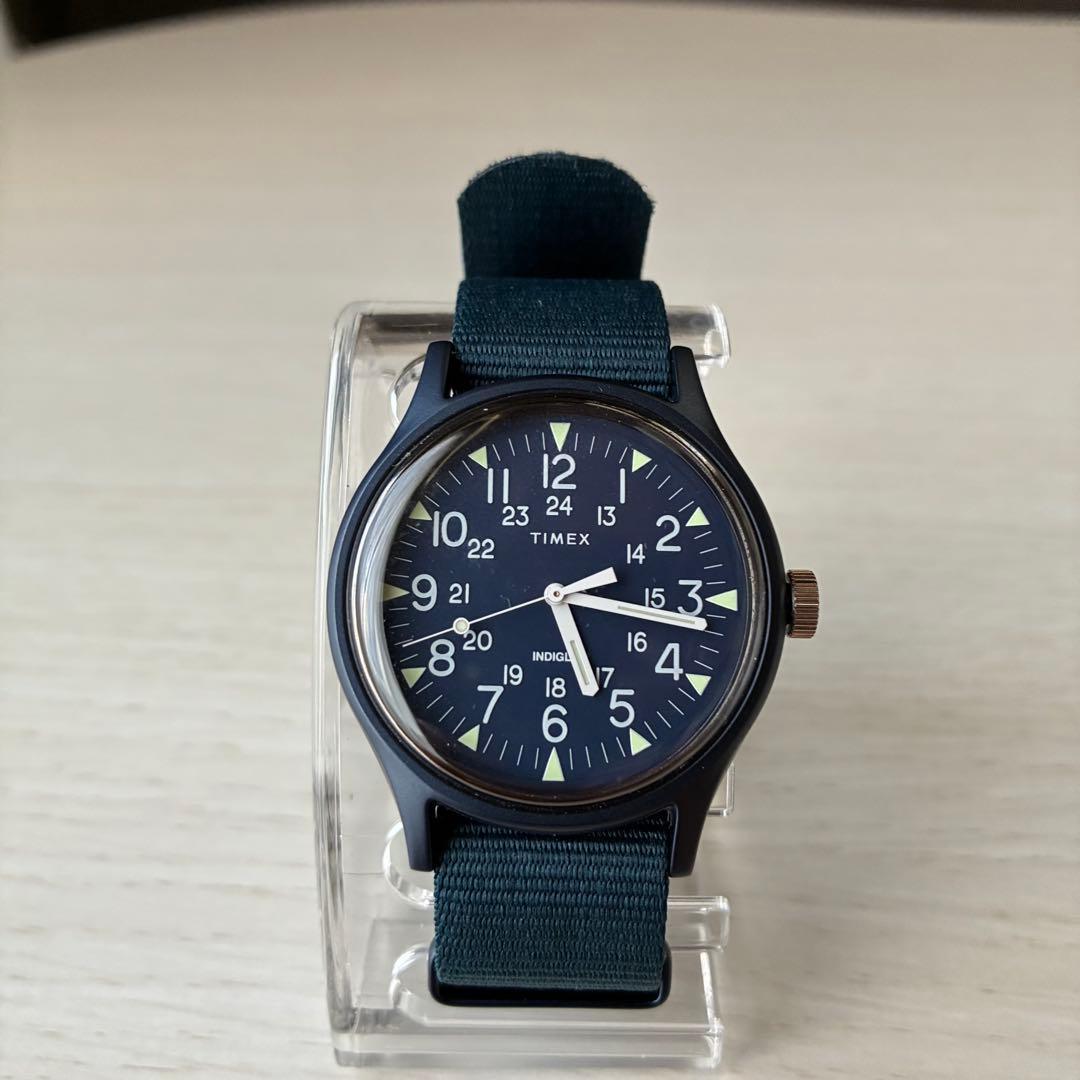 TIMEX TW2R37300 Timex Watch Analog MK1 Navy