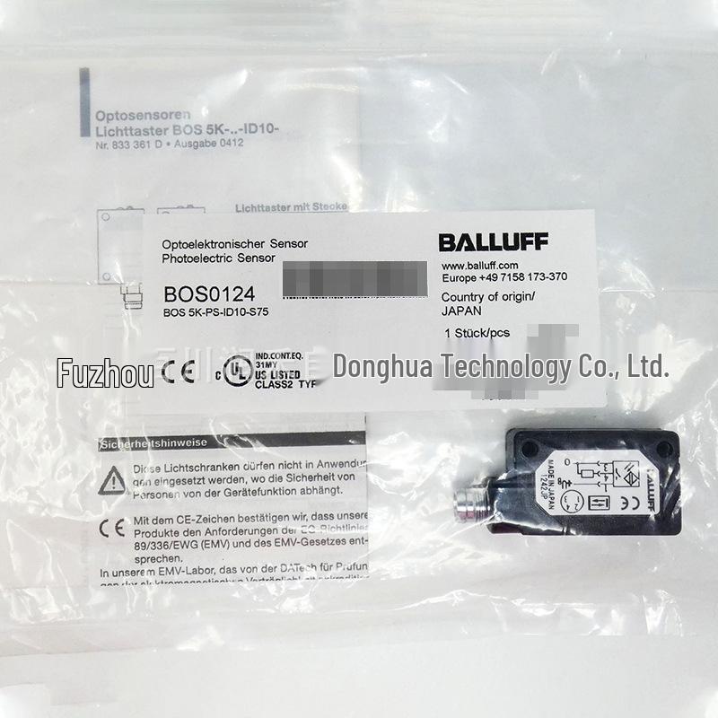 BOS 5K-PS Diffuse Reflective Sensor BOS0124 by Balluff - New Original BOS 5K-PS-ID10-S75