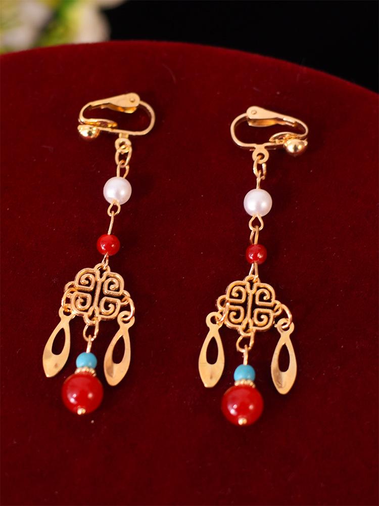 Vintage Phoenix Tassel Step Shaking Hairpin For Women Hair Stick Hair Clip Wedding Party Chinese Hanfu Hair Accessories Hair Pin