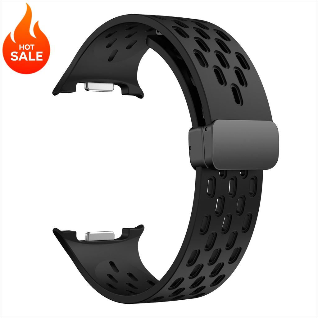No Gaps Silicone Magnetic Strap for Samsung Galaxy Watch 8 7 6 5 4 40mm 44mm 8Classic Sport Band for Galaxy Ultra 47mm Bracelet