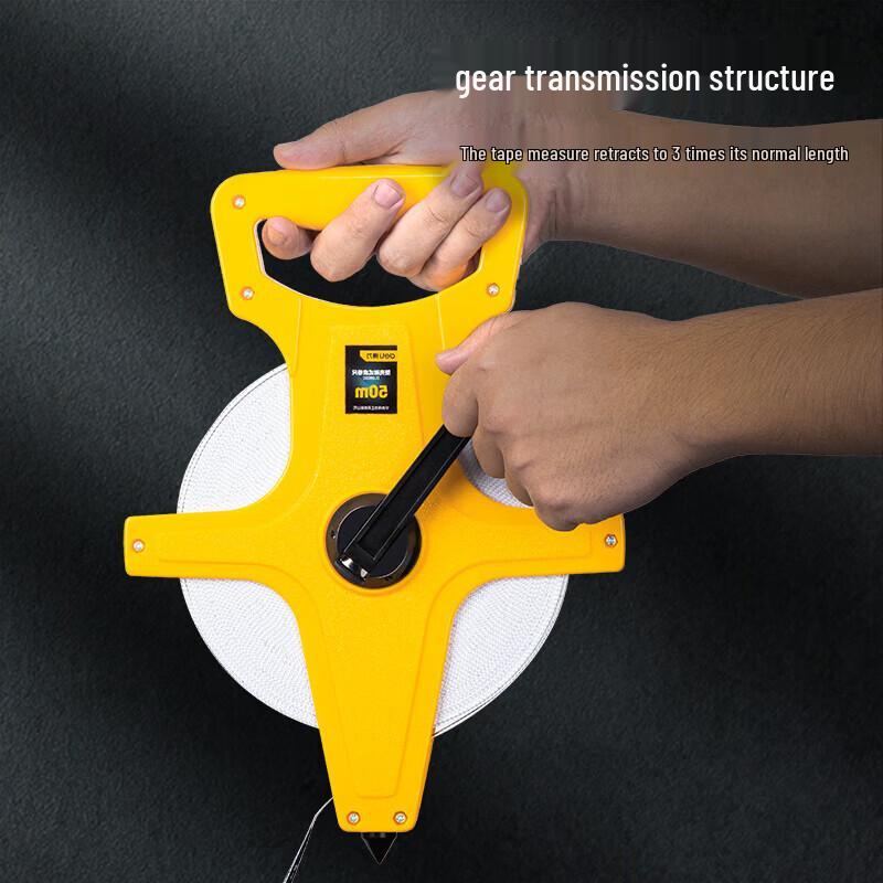 Deli Frame-Style Fiberglass Measuring Tape