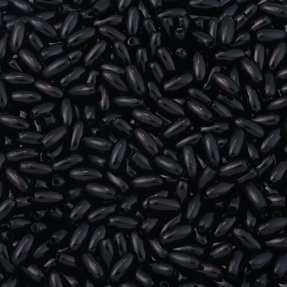 100-200 Stück Wassertropfenform ABS Imitation Perlen Bunt Oval Reis Lose Perlen Für DIY Schmuckherstellung Armband Halskette