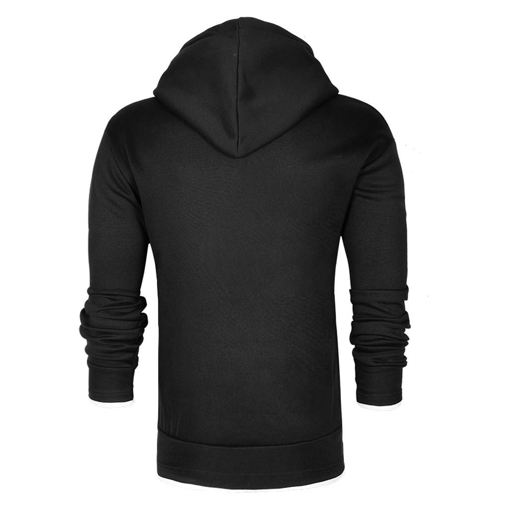 Men‘s Long Sleeve  Winter Casual Sweatshirt Hoodies Top Blouse Tracksuits