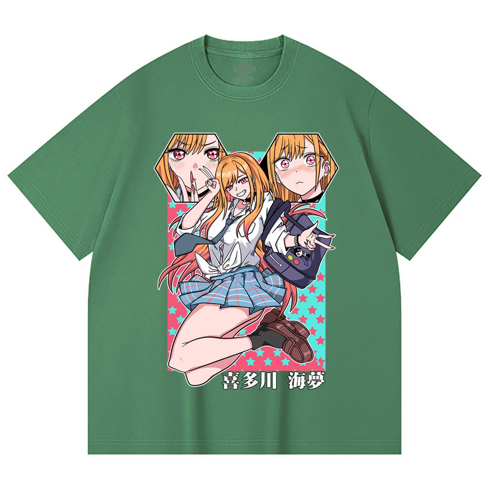 230 Gsm  Cotton My Dress-Up Darling V3 Marin Print Unisex Heavy Cotton T Shirt