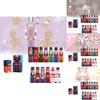 Colorful Nutcracker Stacking Boxes Ideal For Holiday Decor And Party Settings