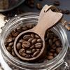 Kaffeebohnen-Messlöffel aus Massivholz