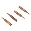 15pcs Set   free Copper 900M T Iron Solder Tip For 936,937,938,969,8586 Soldering Station