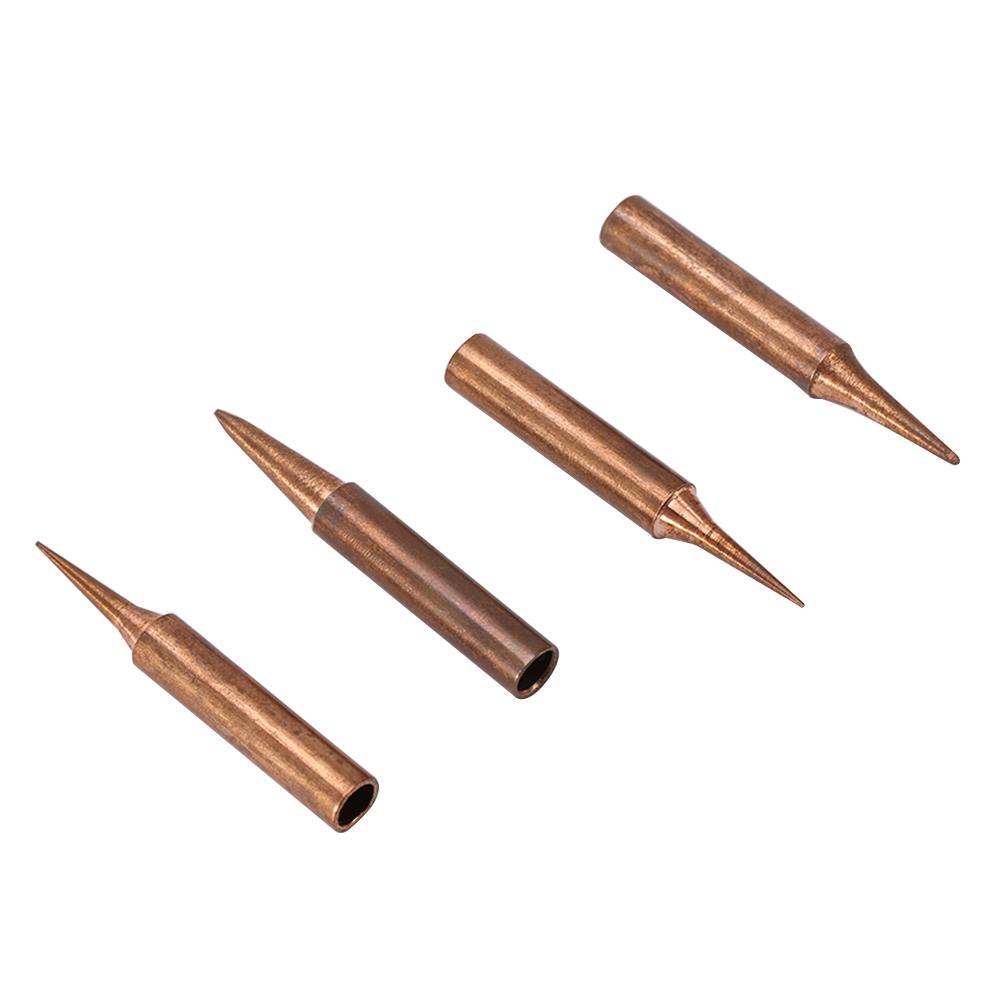 15pcs Set   free Copper 900M T Iron Solder Tip For 936,937,938,969,8586 Soldering Station