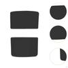 2 Pack Car Moonroof Covers for Model Protection Shades
