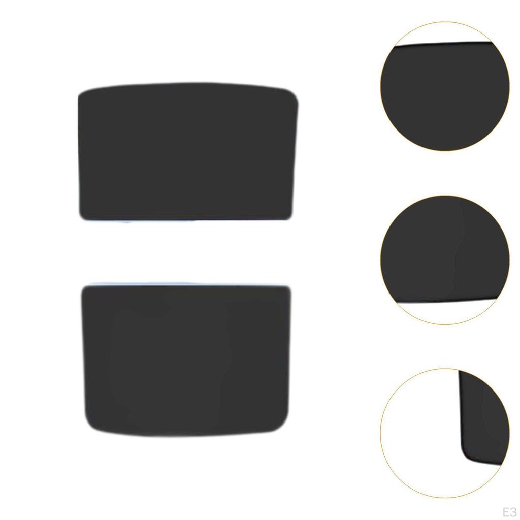 2 Pack Car Moonroof Covers for Model Protection Shades