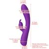 New Adult Toys Dildo G Spot Double Rod Rabbit Vibrator Vagina Clitoral Massager Female Masturbator Adult Sex Product for Women