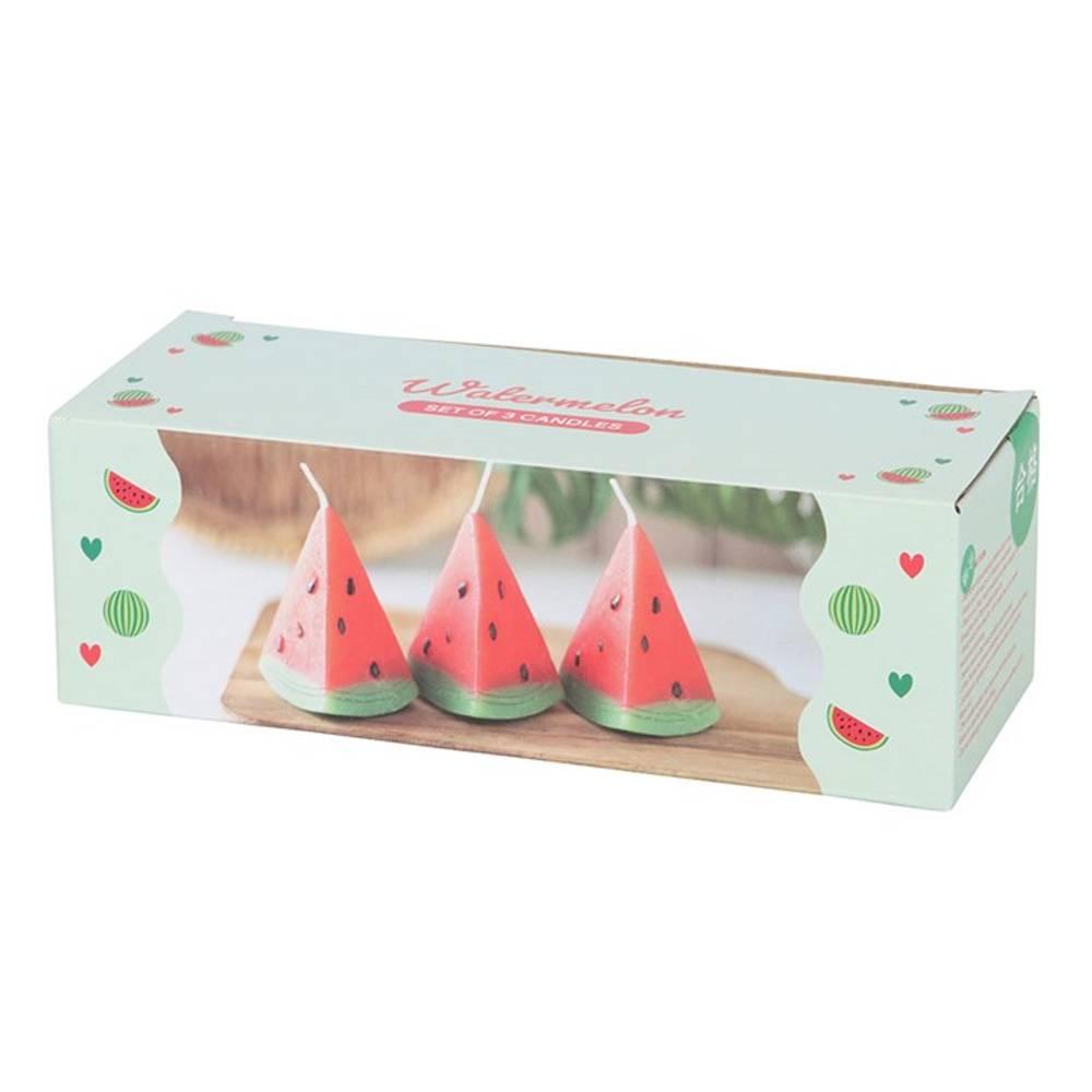 Something Different Vannmelonformet lys (Pakke med 3)