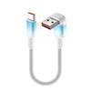 Gradient Colored Short USB Type C Charging Cord Braided Nylon Cable High Charging Multi Device Support
