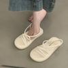 Roman sandals women's 2025 new summer wear with skirt casual Internet celebrity fairy style versatile flat beach