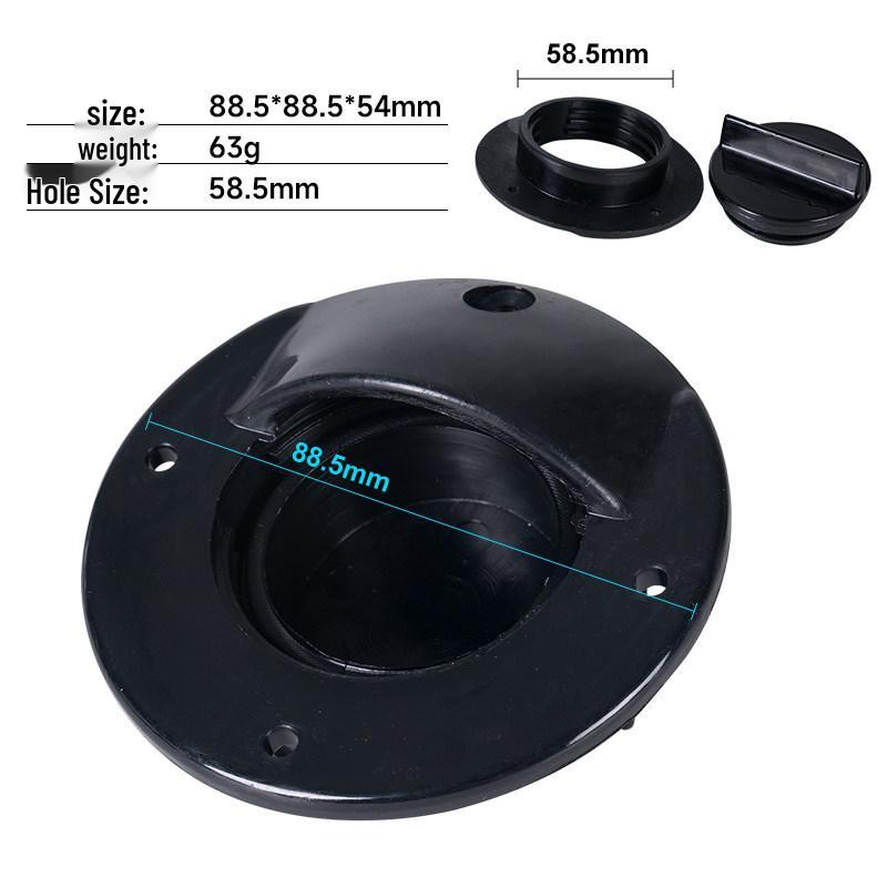 Seitenablaufventil für Yacht und Schnellboot