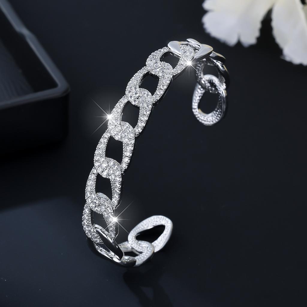 Bracelet High Quality Zircon Open Bracelet
