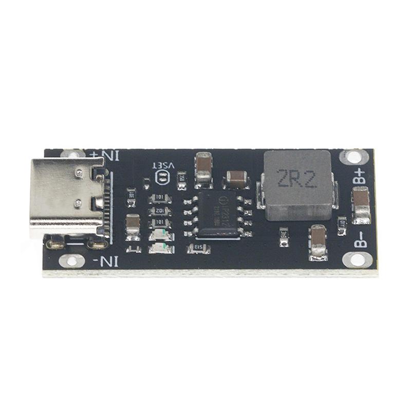 High Efficiency USB Type-C High Voltage Input 3A Polymer Triple Lithium Battery Fast Charging Board IP2312 CC/CV Mode 5V To 4.2V