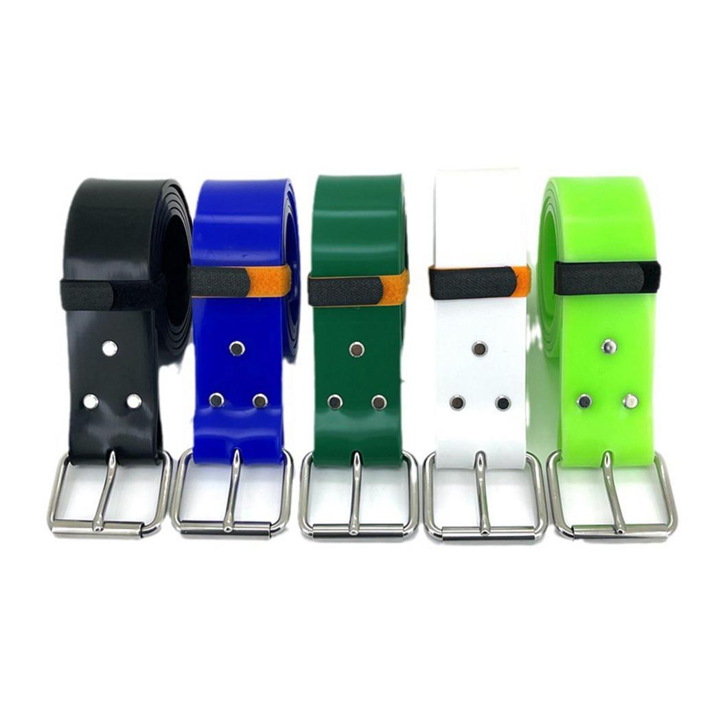 Silicone Scuba Weight Belt 140Cm With Empty Weights Holder For Diving Buoyancy And Snorkeling Activities