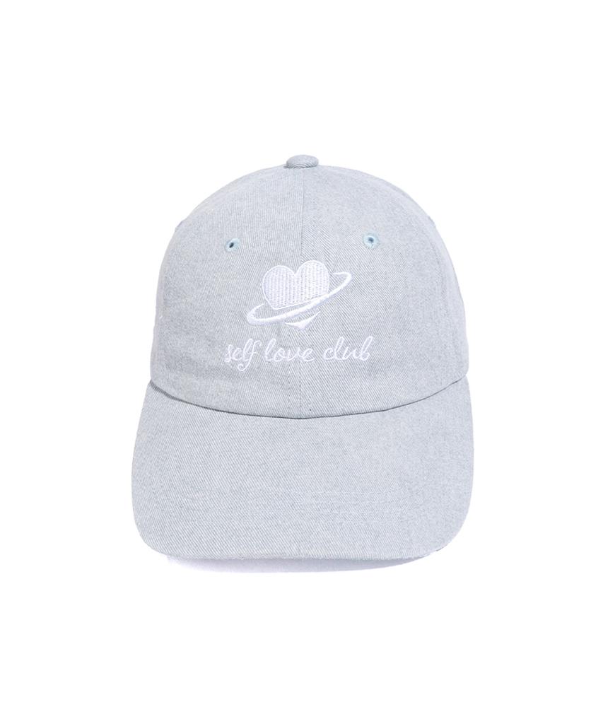 NET SOCIAL CLUB Self Love Pigment Washed Cap (Sky Blue)