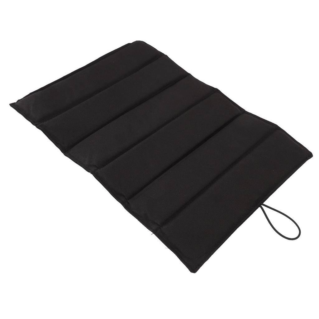 Black Portable Water Proof Picnic Mat Camping Sitting Pad Thickened Folding Small Cushion for Outdoor Beach Travel