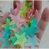 100 Pcs Luminous Fluorescent Wall Stickers 3D Stars Glow in The Dark Wall Stickers for Kids Baby Room Bedroom Ceiling Home Decor