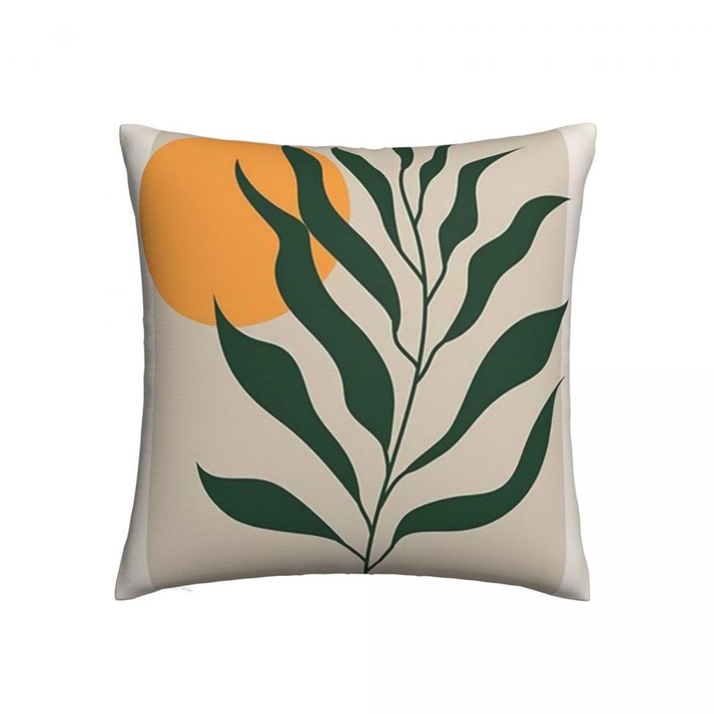 Aesthetic Abstract Matisse Poster Pillow Case Nordic Cushions for Sofa Line Face Coral Leaves Art Pillowcover Home Decor