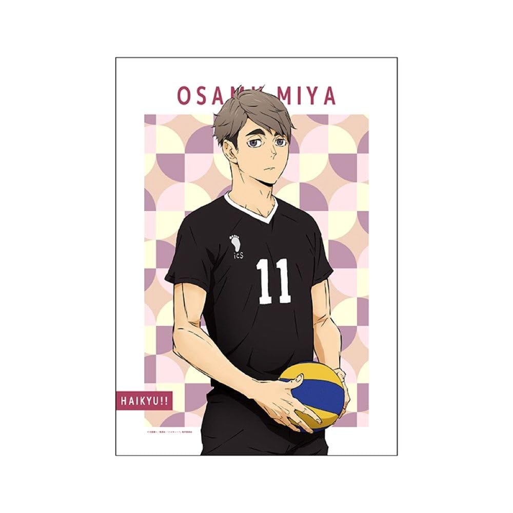 

Overglad Fabric Poster Pattern Art Miya Osamu Haikyu!! HKK-031