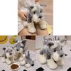 Plüsch-Schnauzer Hundespielzeug für Kinder Weiches Tier Kuscheltier Geschenk