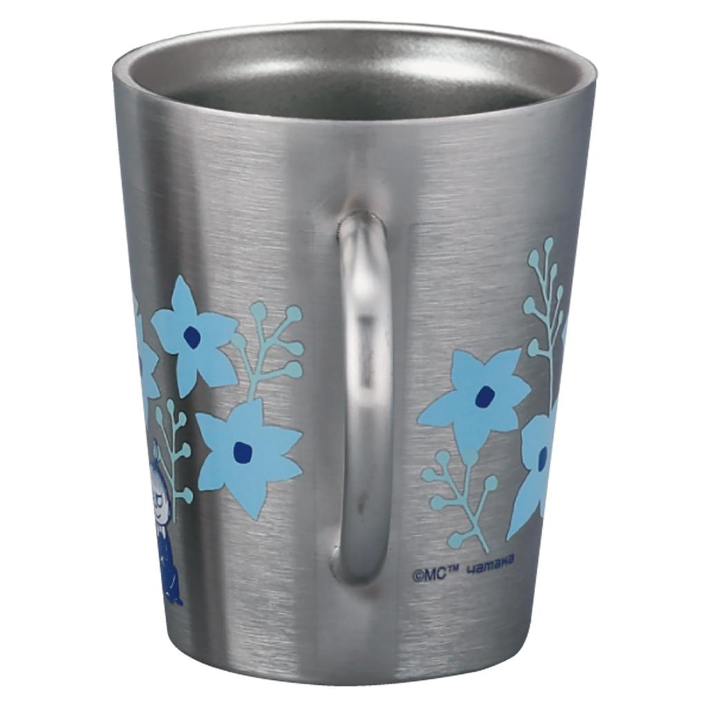 MOOMIN Stainless Steel 9 x Keeps Drinks at Cools Snufkin Outdoor Scandinavian (Moomin) Double-Walled Mug, 360ml, Approx. 11cm, Temperature, Down,
