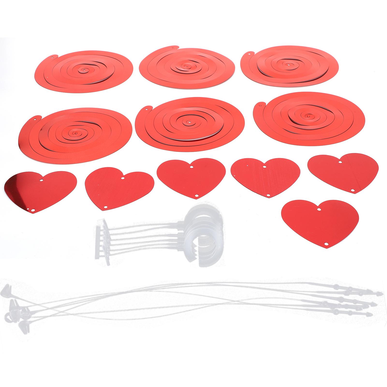 

3 Card Heart Swirls Decorations Wedding Confetti Craft Decorations Party Supplies