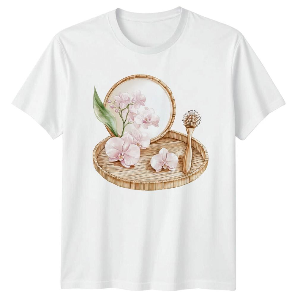 Orchid Spa Day Hobbies Unisexs TShirt Unisexs Tee Graphic Unisex Top S